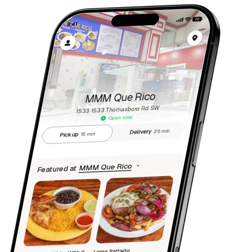 MMM Que Rico app preview