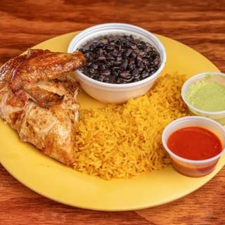 1/4 Chicken (White With 2 Sides)