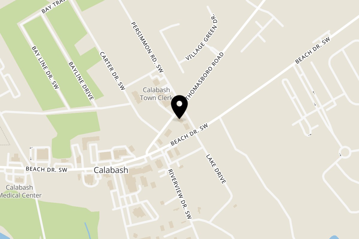 Map showing the location of MMM Que Rico on 1533 1533 Thomasboro Rd SW in Calabash